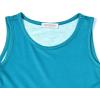 imagePerfashion Girls Maxi DressCottonCasualSleevelessLong Sleeve Crew Neck 615YTropical Plants Q43