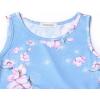 imagePerfashion Girls Maxi DressCottonCasualSleevelessLong Sleeve Crew Neck 615YWhite Flowers J78