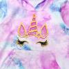 imagePerfashion Girls Novelty Hoodies Kids Pullover Sweatershirts 413YearsTie Dye Unicorn 4