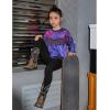 imagePerfashion Girls Novelty Hoodies Kids Pullover Sweatershirts 413YearsTiedye Starry Skyregular Thickness