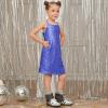 imagePerfashion Girls Sequin Dress Adjustable Spaghetti Strap Pencil Cami Midi Bodycon Dress Sparkly Party 615YDark Blue251