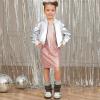 imagePerfashion Girls Sequin Dress Adjustable Spaghetti Strap Pencil Cami Midi Bodycon Dress Sparkly Party 615YPink251