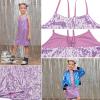 imagePerfashion Girls Sequin Dress Adjustable Spaghetti Strap Pencil Cami Midi Bodycon Dress Sparkly Party 615YPurple251