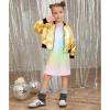 imagePerfashion Girls Sequin Dress Adjustable Spaghetti Strap Pencil Cami Midi Bodycon Dress Sparkly Party 615YRainbow251