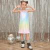 imagePerfashion Girls Sequin Dress Adjustable Spaghetti Strap Pencil Cami Midi Bodycon Dress Sparkly Party 615YRainbow251