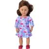 imagePerfashion Matching GirlsampampDolls SleevelessLong Sleeve ALine Dresses Unicorn Festival SkirtsFlamingo893
