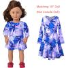 imagePerfashion Matching GirlsampampDolls SleevelessLong Sleeve ALine Dresses Unicorn Festival SkirtsLeaf893