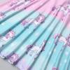 imagePerfashion Matching GirlsampampDolls SleevelessLong Sleeve ALine Dresses Unicorn Festival SkirtsPink Unicorn