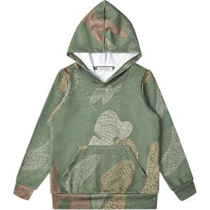 imagePerfashion Girls Novelty Hoodies Kids Pullover Sweatershirts 413YearsCamouflage N01