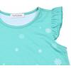 imagePerfashion 2Pack Nightgown for Girls Flutter Sleeve Mermaid Pajamas Cotton Sleepwear Dressing gownsChristmas Santa A31