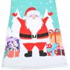 imagePerfashion 2Pack Nightgown for Girls Flutter Sleeve Mermaid Pajamas Cotton Sleepwear Dressing gownsChristmas Santa A31
