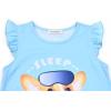 imagePerfashion 2Pack Nightgown for Girls Flutter Sleeve Mermaid Pajamas Cotton Sleepwear Dressing gownsDog X67
