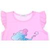 imagePerfashion 2Pack Nightgown for Girls Flutter Sleeve Mermaid Pajamas Cotton Sleepwear Dressing gownsMermaid 283