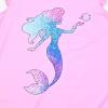 imagePerfashion 2Pack Nightgown for Girls Flutter Sleeve Mermaid Pajamas Cotton Sleepwear Dressing gownsMermaid 283