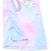 imagePerfashion 2Pack Nightgown for Girls Flutter Sleeve Mermaid Pajamas Cotton Sleepwear Dressing gownsUnicorn F53