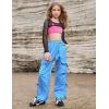 imagePerfashion Girls Mesh Crop Top 3 Pack Long Sleeve Shirts for Teen Trendy Hip Hop Dance Outfits 413YBlackwhitepink3 Pack Long Sleeve  No Vest