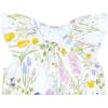 imagePerfashion Girls Nightgowns Soft Sleepwear Nightdress Flutter Sleeve KittenRabbit Pajamas 413 YearsGarden Rabbit S30