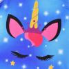 imagePerfashion Girls Nightgowns Soft Sleepwear Nightdress Flutter Sleeve KittenRabbit Pajamas 413 YearsUnicorn Mask