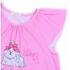 imagePerfashion Girls Pajama Sets Flutter Sleeve Ruffles Soft Pjs Size 413 Years SleepwearDog With Bowtie M32