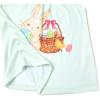 imagePerfashion Girls Pajama Sets Flutter Sleeve Ruffles Soft Pjs Size 413 Years SleepwearMint Green Rabbit S26