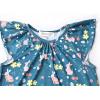 imagePerfashion Girls Pajama Sets Flutter Sleeve Ruffles Soft Pjs Size 413 Years SleepwearNavy Bluerabbit Eggs Y87