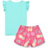 imagePerfashion Girls Pajama Sets Flutter Sleeve Ruffles Soft Pjs Size 413 Years SleepwearPineapple V94