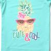 imagePerfashion Girls Pajama Sets Flutter Sleeve Ruffles Soft Pjs Size 413 Years SleepwearPineapple V94