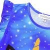 imagePerfashion Girls Pajama Sets Flutter Sleeve Ruffles Soft Pjs Size 413 Years SleepwearX70 Unicorn