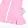 imagePerfashion Swimwear Cover Up for Girls Terry Swim Cover Ups Hooded Kids Zipup CoverupsPink 03401