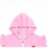 imagePerfashion Swimwear Cover Up for Girls Terry Swim Cover Ups Hooded Kids Zipup CoverupsPink 03401