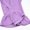 imagePerfashion Swimwear Cover Up for Girls Terry Swim Cover Ups Hooded Kids Zipup CoverupsPurple 29