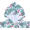 imagePerfashion Swimwear Cover Up for Girls Terry Swim Cover Ups Hooded Kids Zipup CoverupsSurfing Dog S32