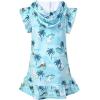 imagePerfashion Swimwear Cover Up for Girls Terry Swim Cover Ups Hooded Kids Zipup CoverupsSurfing Duck S31