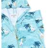 imagePerfashion Swimwear Cover Up for Girls Terry Swim Cover Ups Hooded Kids Zipup CoverupsSurfing Duck S31