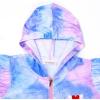 imagePerfashion Swimwear Cover Up for Girls Terry Swim Cover Ups Hooded Kids Zipup CoverupsTie Dye R94