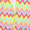 imagePerfashion Swimwear Cover Up for Girls Terry Swim Cover Ups Hooded Kids Zipup CoverupsTriangle Stripes H20