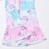 imagePerfashion Swimwear Cover Up for Girls Terry Swim Cover Ups Hooded Kids Zipup CoverupsUnicorn 637