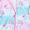 imagePerfashion Swimwear Cover Up for Girls Terry Swim Cover Ups Hooded Kids Zipup CoverupsUnicorn 637