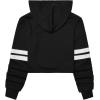 imagePerfashion Women Sweatshirt Crop Top Hoodie Long Sleeve SweatshirtsCute But Psycho