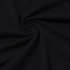 imagePerfashion Women Sweatshirt Crop Top Hoodie Long Sleeve SweatshirtsStriped Black Hoodie