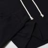 imagePerfashion Women Sweatshirt Crop Top Hoodie Long Sleeve SweatshirtsStriped Black Hoodie
