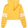 imagePerfashion Women Sweatshirt Crop Top Hoodie Long Sleeve SweatshirtsYellow
