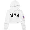 Flag White Hoody
