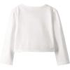imageGirls Long Sleeve Lace Bolero Shrugs Cotton Cardigan Dress Cover UpIvory Lace