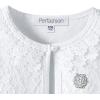imageGirls Long Sleeve Lace Bolero Shrugs Cotton Cardigan Dress Cover UpWhite Lace