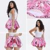 imagePerfashion Girls Bubble Skirt Metallic Puff Balloon Cute Mini Skorts Dance Outfits with Shorts 413YPink12914