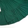 imagePerfashion Girls Long Sleeve Dresses Tiered Ruffle Swing Tunic Midi Dress 413YDark Green