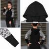 imagePerfashion Girls Long Sleeve Shirt Hoodie Active Tee Pullover Top with Thumb Hole Workout Running 615YearsBlack451