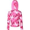 imagePerfashion Girls Long Sleeve Shirt Hoodie Active Tee Pullover Top with Thumb Hole Workout Running 615YearsPink Unicorn