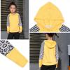 imagePerfashion Girls Long Sleeve Shirt Hoodie Active Tee Pullover Top with Thumb Hole Workout Running 615YearsYellow451